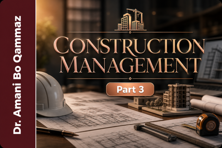 435ABQ3 Construction Management Part 3